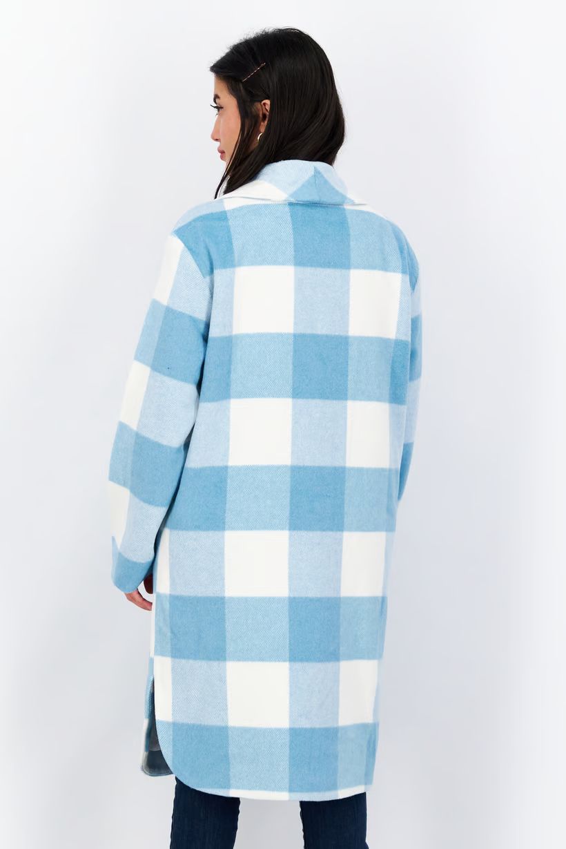 BB Dakota Plaid Trench – Patterned Perfection by Steve Madden
