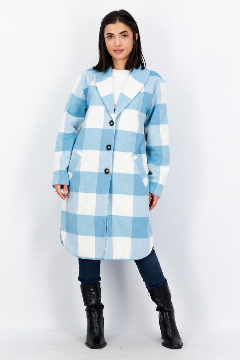 BB Dakota Plaid Trench – Patterned Perfection by Steve Madden