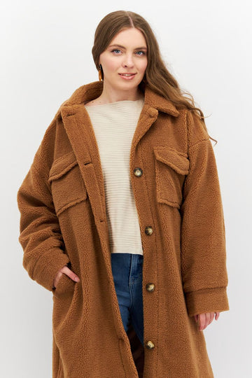 In The Style Knitted Trench – Cozy British Elegance