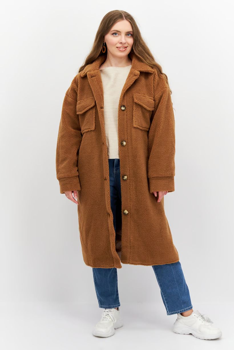 In The Style Knitted Trench – Cozy British Elegance