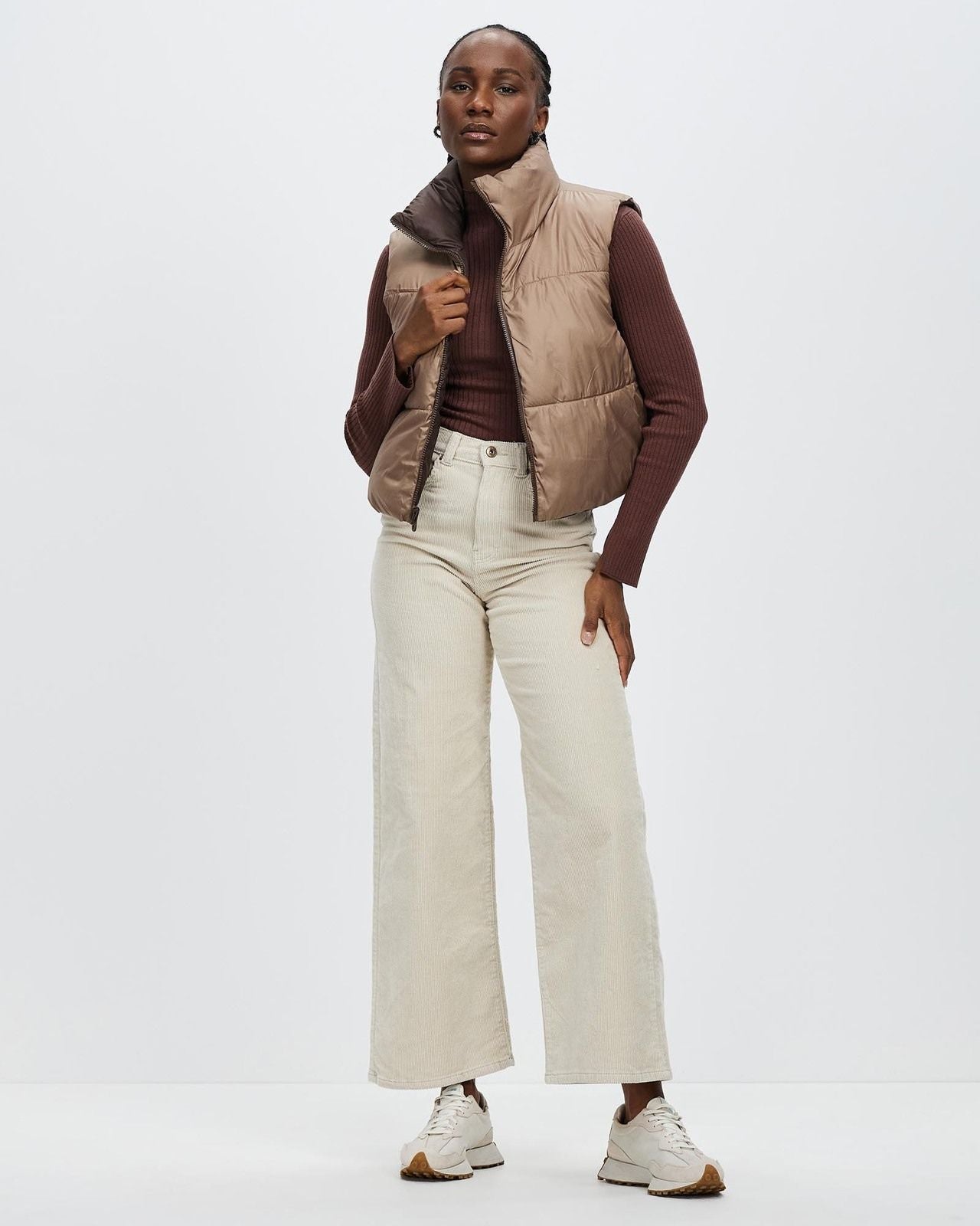 ONLY Reversible Puffer Vest – Cozy Style, Doubled