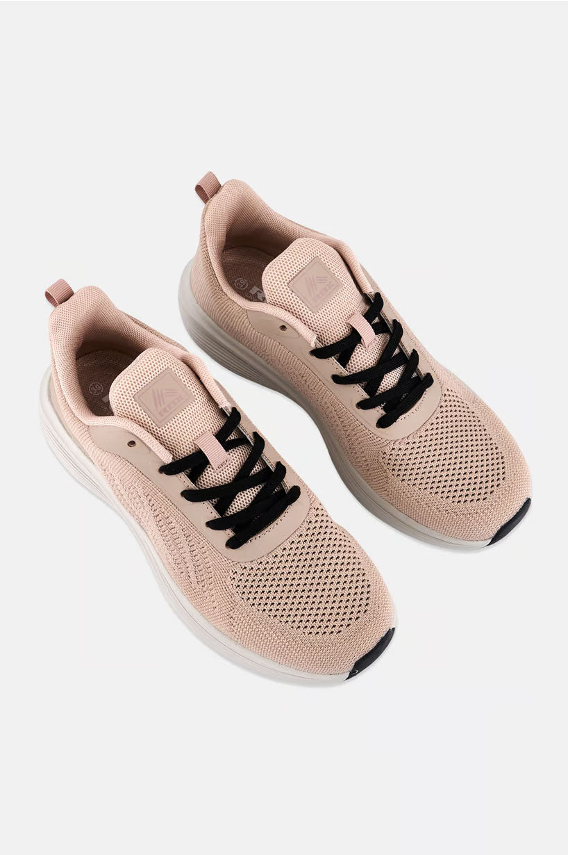 RBX Lace-Up Hiking Shoes – Trail-Ready in Light Peach