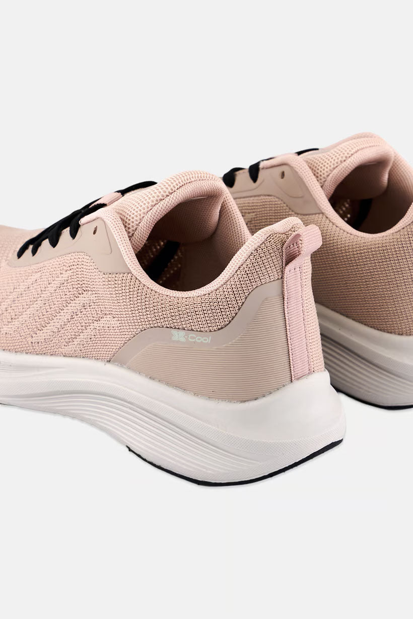 RBX Lace-Up Hiking Shoes – Trail-Ready in Light Peach