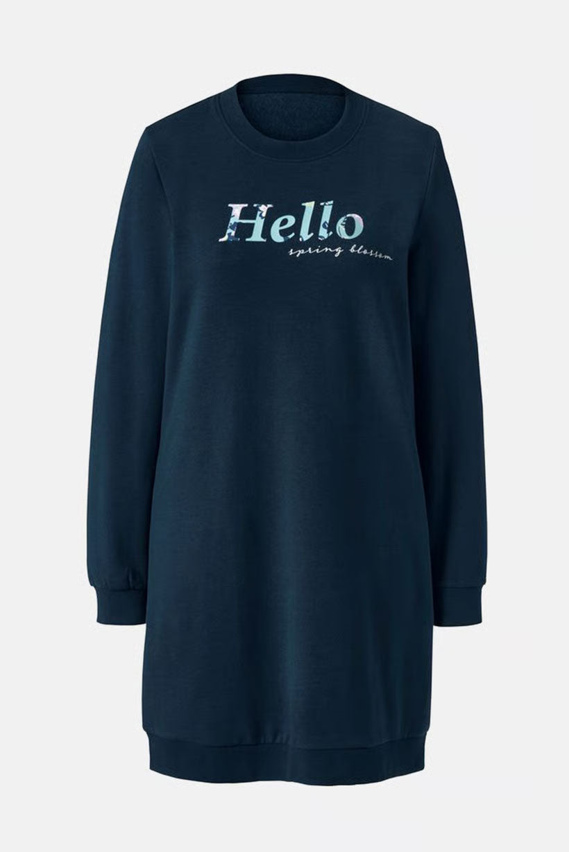 Tchibo Graphic Pajama Set – Nighttime Fun in Navy