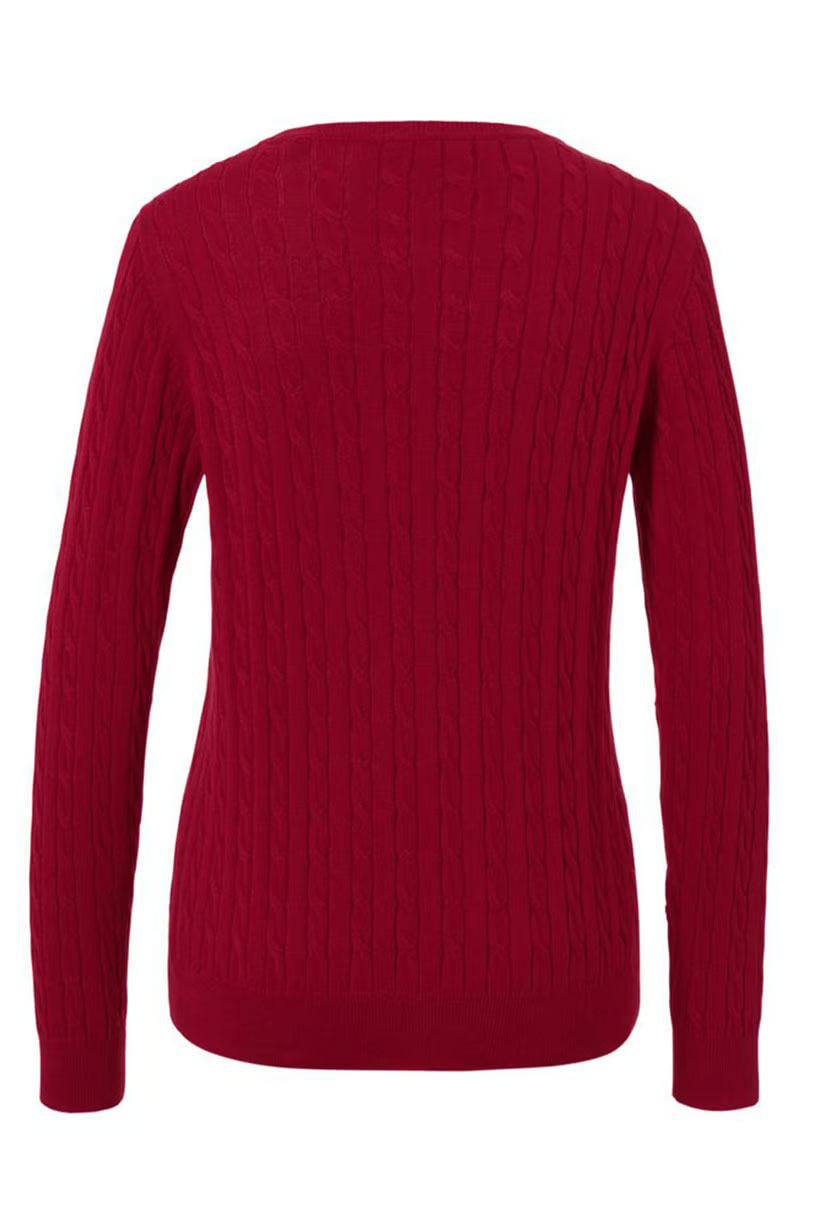 Tchibo Red Knit Sweater – The Power of Simplicity