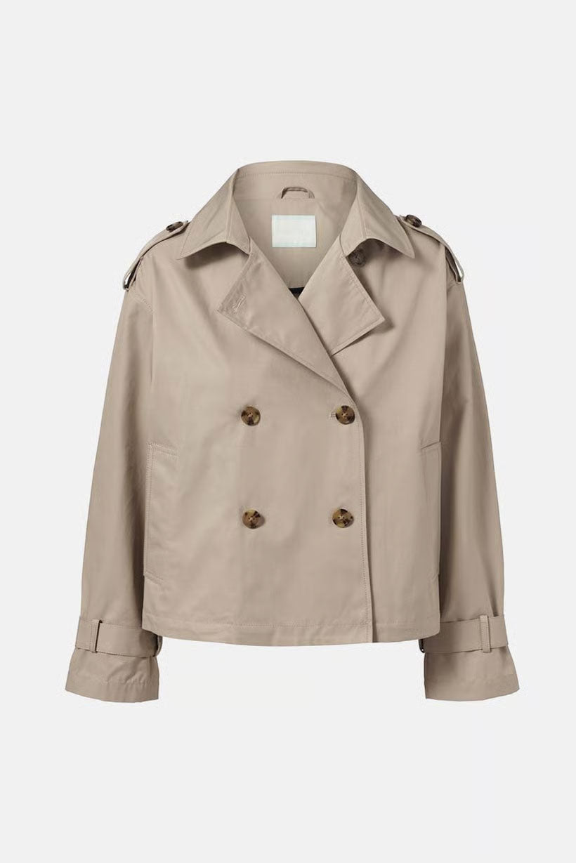 Tchibo Tan Trench Coat – Understated Sharpness, European Chic