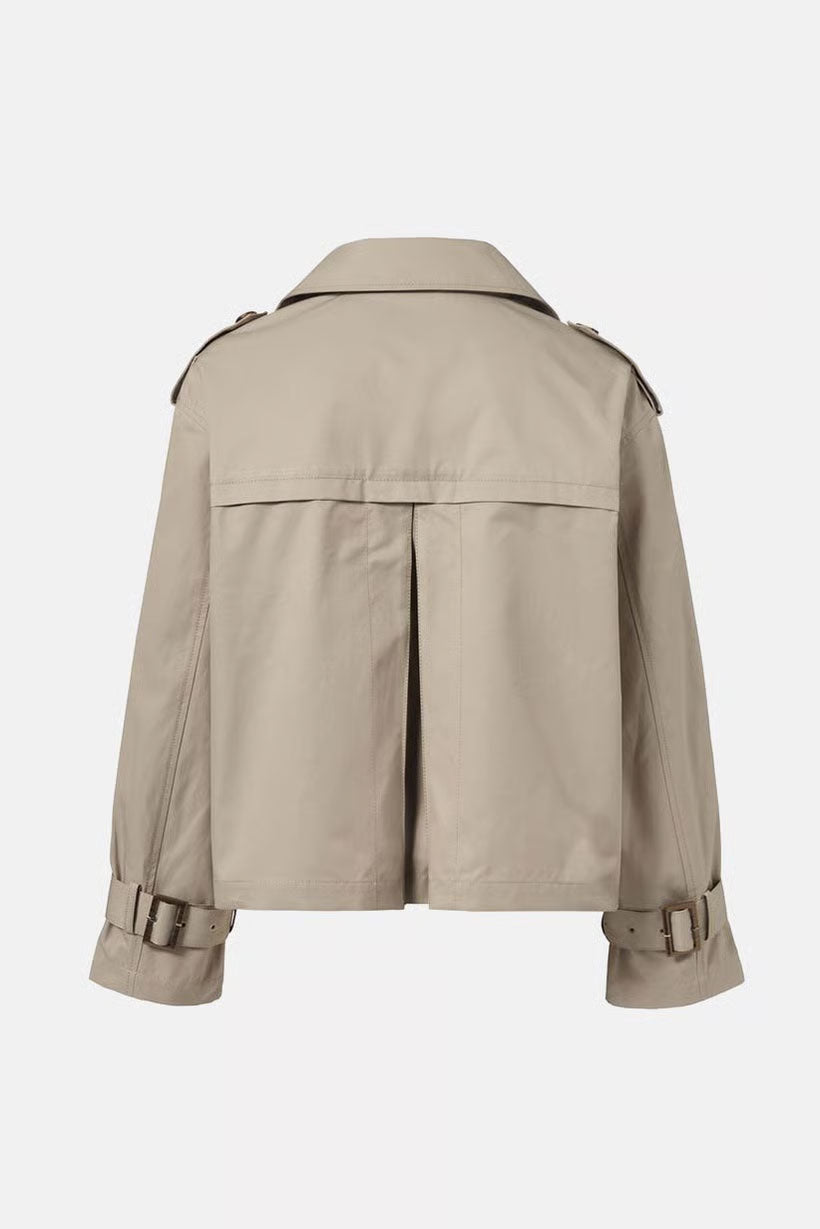 Tchibo Tan Trench Coat – Understated Sharpness, European Chic