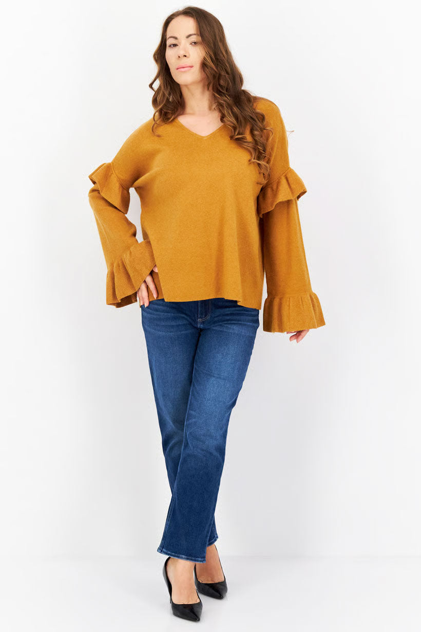 Vero Moda V-Neck Sweater – Calm, Clean & Cozy