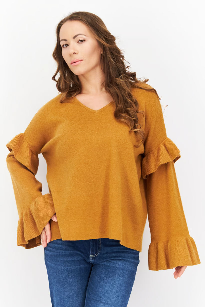 Vero Moda V-Neck Sweater – Calm, Clean & Cozy